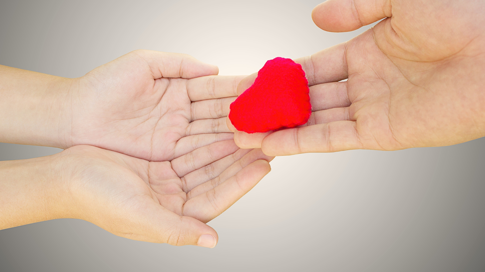 Family members supporting and caring for each other