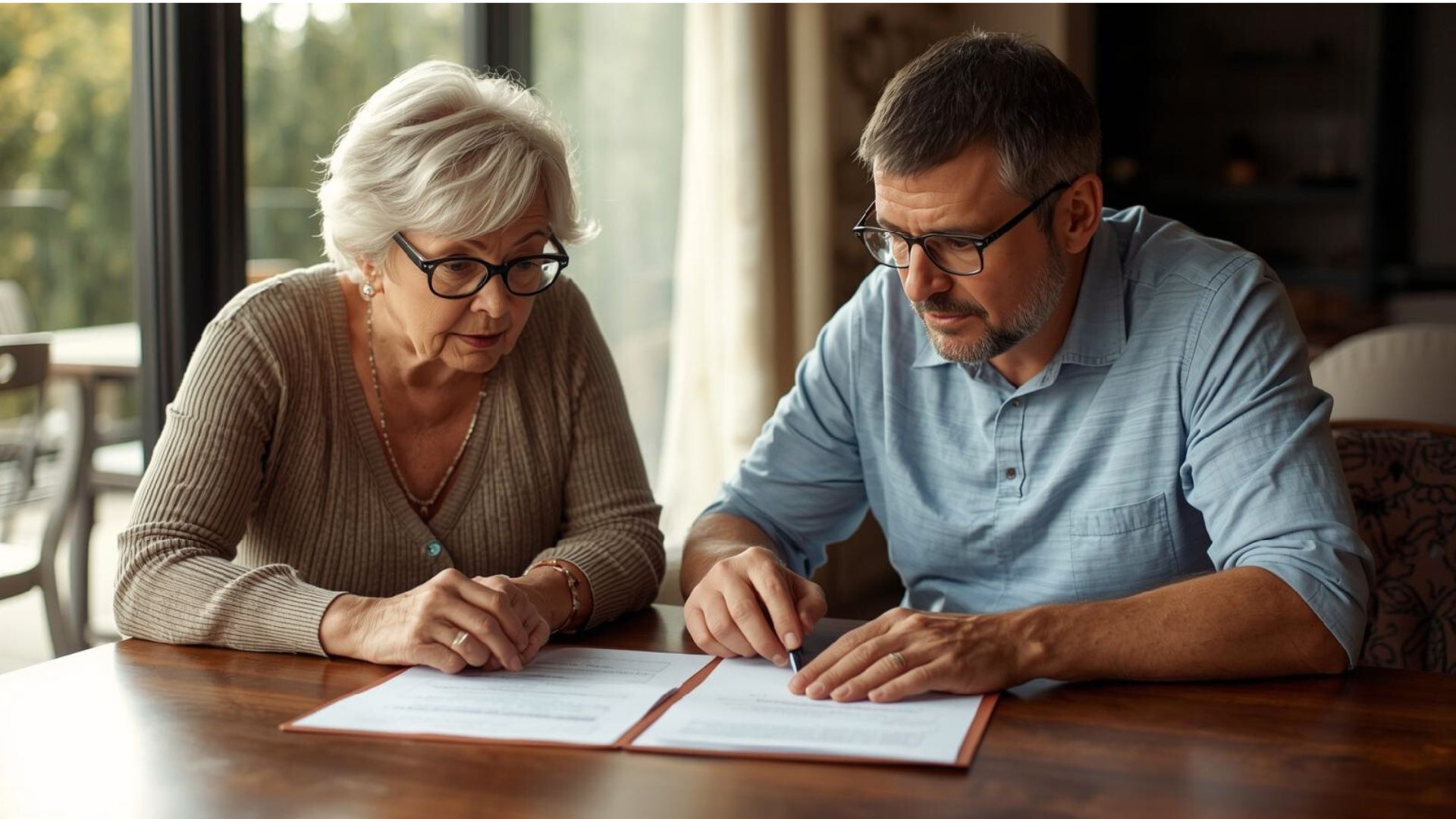 Madison family reviewing a will together at home, emphasizing the importance of having an updated will before the new year.