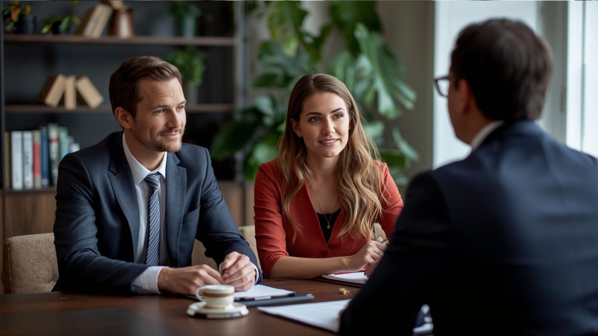 Husband and wife meeting with an estate planning attorney, discussing probate expectations and lessons families often learn too late.