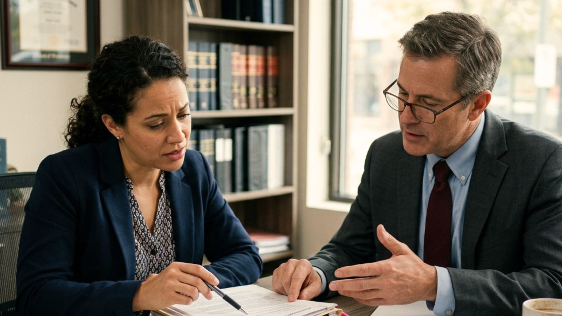 Successor trustee reviewing trust documents with Wisconsin estate planning attorney for effective estate management