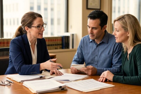 Brookfield estate planning attorney helping a family align real estate, retirement accounts, beneficiary designations, and trust documents
