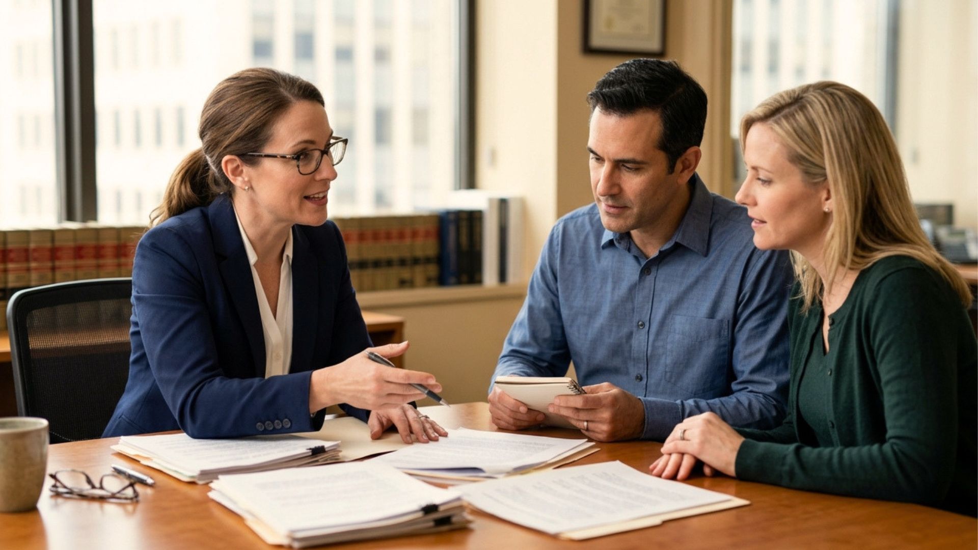 Brookfield estate planning attorney helping a family align real estate, retirement accounts, beneficiary designations, and trust documents