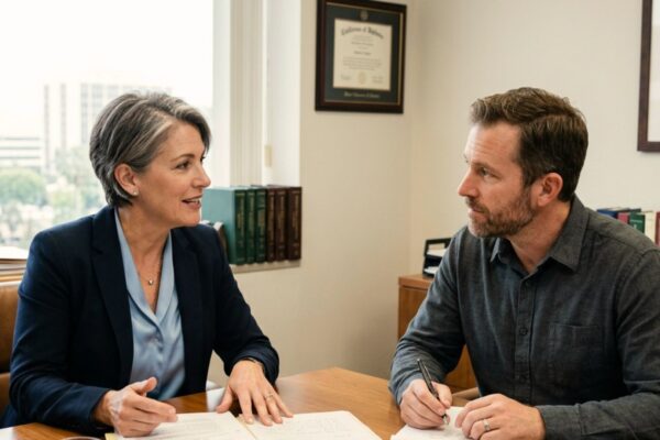 Wisconsin probate attorney advising a beneficiary about inheritance disclaimers, qualified disclaimer rules, and potential tax consequences