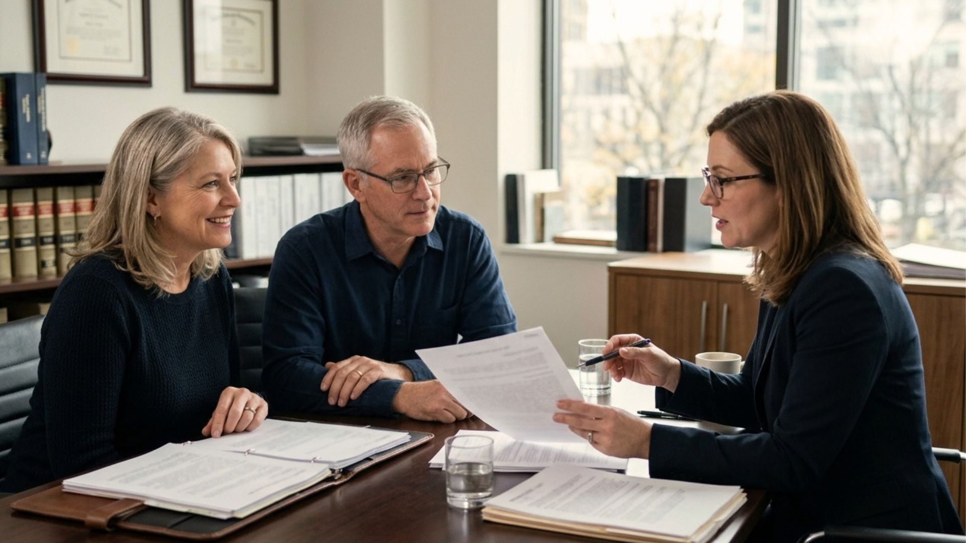 Wisconsin family meeting with an estate planning attorney to review wills, trusts, beneficiary designations, probate avoidance, and long-term legacy planning beyond federal estate tax concerns