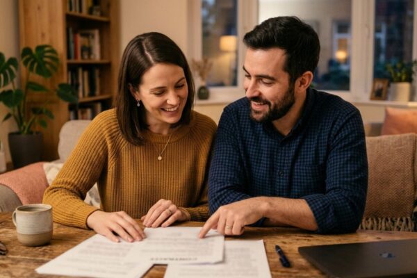 Wisconsin family reviewing Long-Term Care Insurance Partnership benefits, Medicaid eligibility, and asset protection