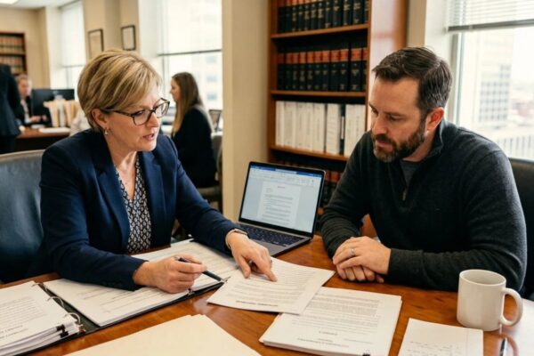 Wisconsin probate attorney reviewing funeral bills, medical debts, and creditor priority during estate administration